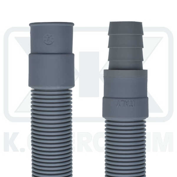 WACHING MACHINE DRAIN HOSE EXTENSION 150 cm WITH STRAIGHT MALE FEMALE ENDS ? 19