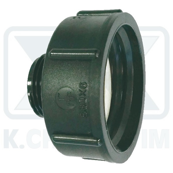 ΜΟΥΦΟΜΑΣΤΟΣ ΜΕΤΑΤΡΟΠΗΣ 3/4" ΑΡΣ. x S60x6 ΘΗΛ. ΠΑΛΕΤΟΔΕΞΑΜΕΝΗΣ IBC