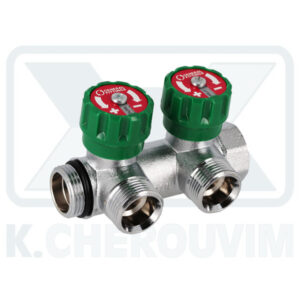 ΚΟΛΕΚΤΕΡ ΧΡΩΜΕ Α.Θ. ΜΕ ΔΙΑΚΟΠΤΑΚΙΑ 90°, ΚΕΝΤΡΑ 45 mm ΚΑΙ ΕΞΟΔΟ 24x19 G.F.