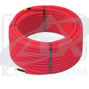 ΣΩΛΗΝΑ ΡΕΧ ΜΑΥΡΗ ΜΕ ΚΟΚΚΙΝΟ ΣΠΙΡΑΛ ΔΙΚΤΥΩΜΕΝΟΥ ΠΟΛΥΑΙΘΥΛΕΝΙΟΥ UNITERM