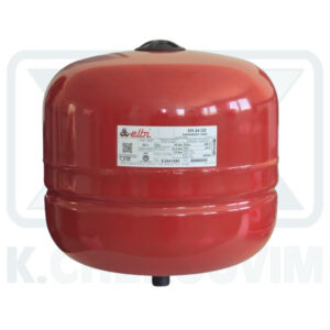 EXRANSION TANK 24L RED VERTICAL 3/4" ELBI ER24-CE