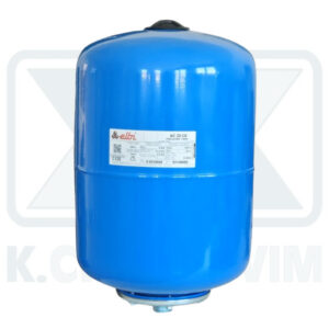 EXRANSION TANK 24L BLUE VERTICAL 1" ELBI AC25-CE