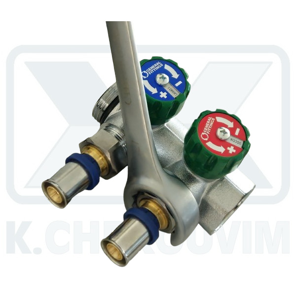 ΡΑΚΟΡ ΠΡΕΣΑΡ. ΚΟΛΕΚΤΕΡ ΤΡΕΛΟ ΠΑΞΙΜΑΔΙ O-RING 24x19 x Φ18x2,0 ΟΡΕΙΧ. ΜΕ ΚΥΑΘΙΟ ΙΝΟΧ - Image 2