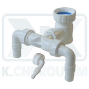 ΤΑΦ ΔΙΠΛΟ ΘΗΛ. ΑΡΣ. ΕΞΑΓΩΓΗΣ ΠΛΥΝΤΗΡΙΟΥ ΓΙΑ ΣΙΦΟΝΙΑ ΝΕΡΟΧΥΤΗ ΜΕ ΡΑΚΟΡ 1’’ x Φ24