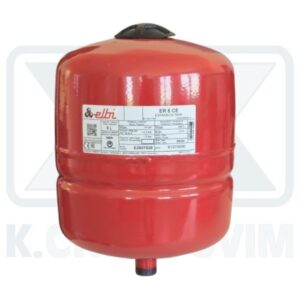 EXRANSION TANK 50L RED VERTICAL 3/4" ELBI ER50-CE