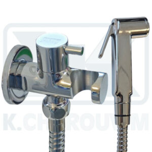 ΣΕΤ ΜΠΙΝΤΕ RAIS ΜΕ ΔΙΑΚΟΠΤΗ ΠΑΡΟΧΗΣ, ΣΠΙΡΑΛ ΙΝΟΧ ΧΡΩΜΕ 120 cm & ΝΤΟΥΖΑΚΙ PLUG ΧΡΩΜΕ