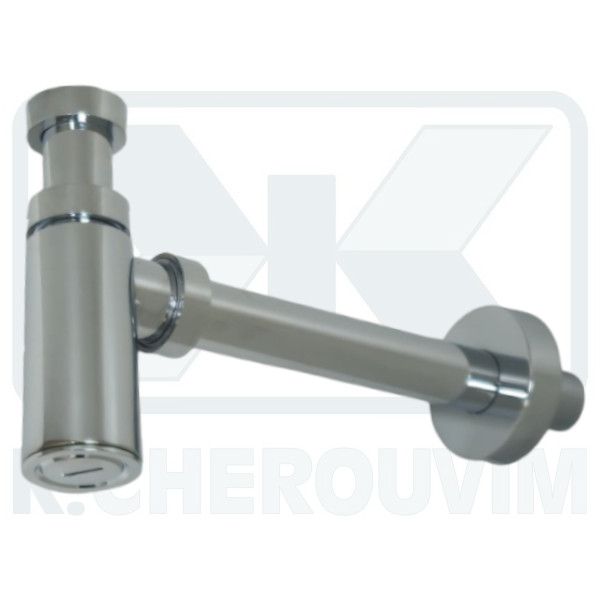 ΣΙΦΟΝΙ ΠΛΑΣΤΙΚΟ ΚΥΛΙΝΔΡΙΚΟ ΧΡΩΜΕ ΝΙΠΤΗΡΑ 1"1/4 Χ Φ32 ΜΕ ΤΑΠΑ ΚΑΘΑΡΙΣΜΟΥ