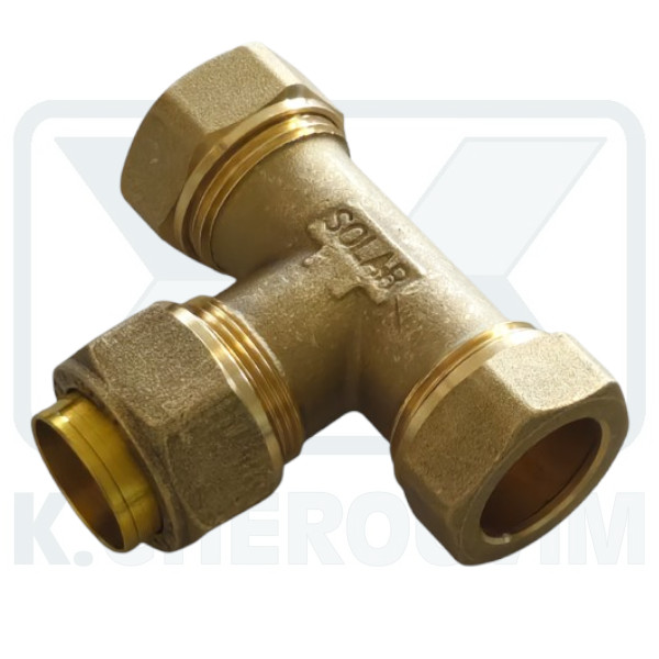 SOLAR TANK Φ22 X DN16 X Φ22 COPPER FLEXIBLE INOX PIPE BRASS