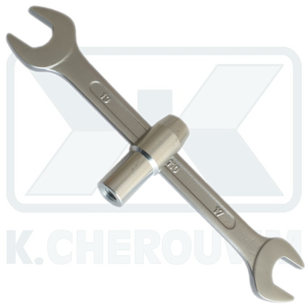 ΚΛΕΙΔΙ ΜΕ ΣΠΕΙΡΩΜΑ Μ10 ΤΑΦ 3 ΛΕΙΤΟΥΡΓΕΙΩΝ ΓΕΡΜΑΝΙΚΟ 17 Χ 19 mm