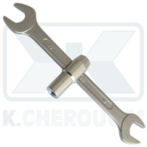 ΚΛΕΙΔΙ ΜΕ ΣΠΕΙΡΩΜΑ Μ12 ΤΑΦ 3 ΛΕΙΤΟΥΡΓΕΙΩΝ ΓΕΡΜΑΝΙΚΟ 17 Χ 19 mm