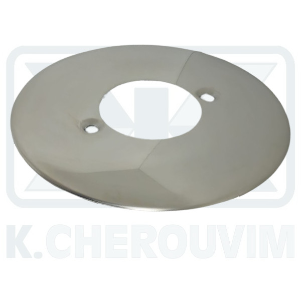 ONLY COVER PLATE INOX ∅ 150 FOR UNDERFLOOR SWITCH CODES 08011 + 03685 TREMOLADA 475 + 469