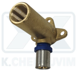 ΓΩΝΙΑ ΨΗΛΗ Η78 ΜΕ ΣΤΗΡ. ΠΡΕΣ. ΘΗΛ. 1/2″ Χ Φ16 Χ 2,0 mm ΟΡΕΙΧ. ΜΕ ΚΥΑΘΙΟ ΙΝΟΧ 10 bar +90˚C UΝΙ ΙSΟ7/1